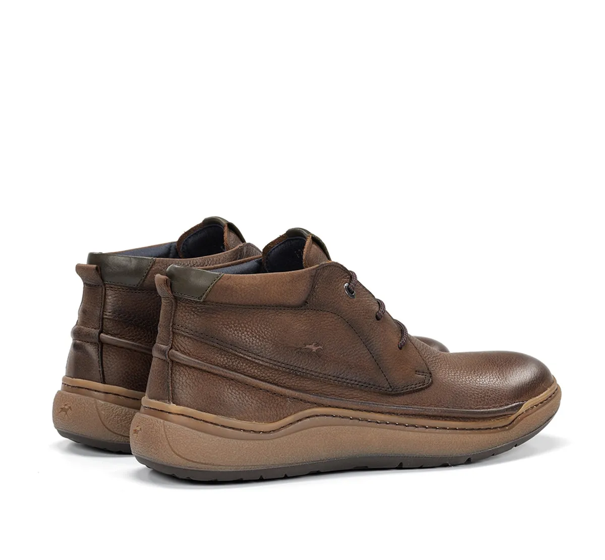 Fluchos Rocky F2034 stivaletti uomo marroni comodi