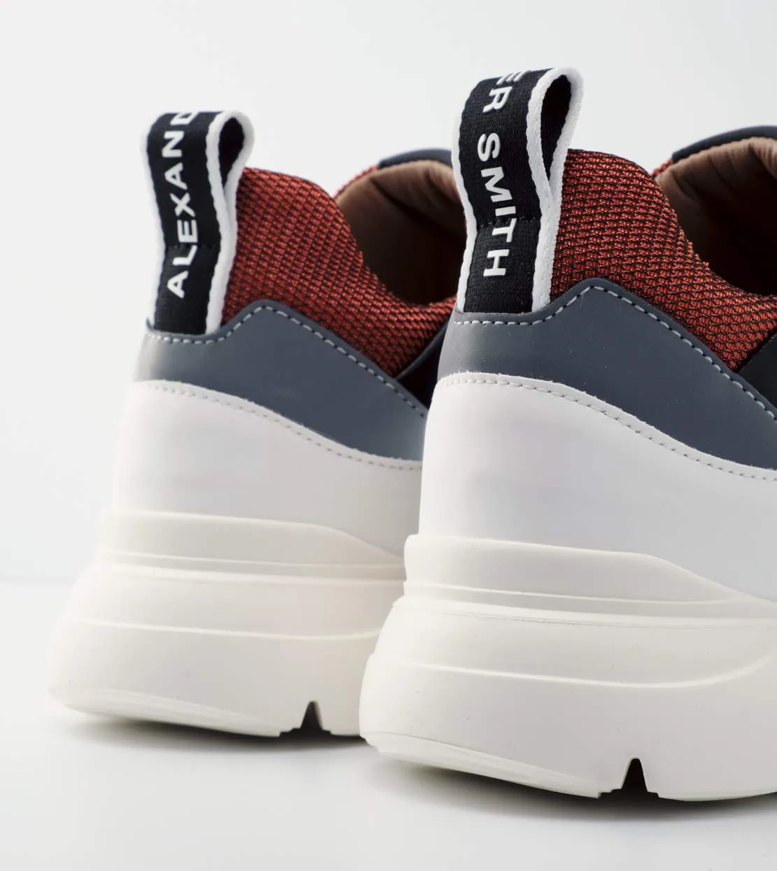 Alexander Smith London Eye White Silver sneakers uomo