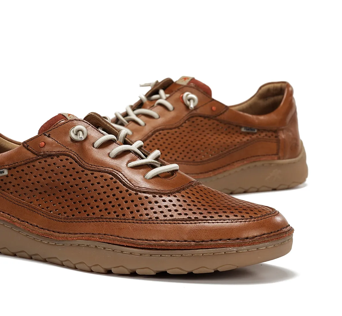 Fluchos Lenox F2219 sneakers uomo marroni pianta larga
