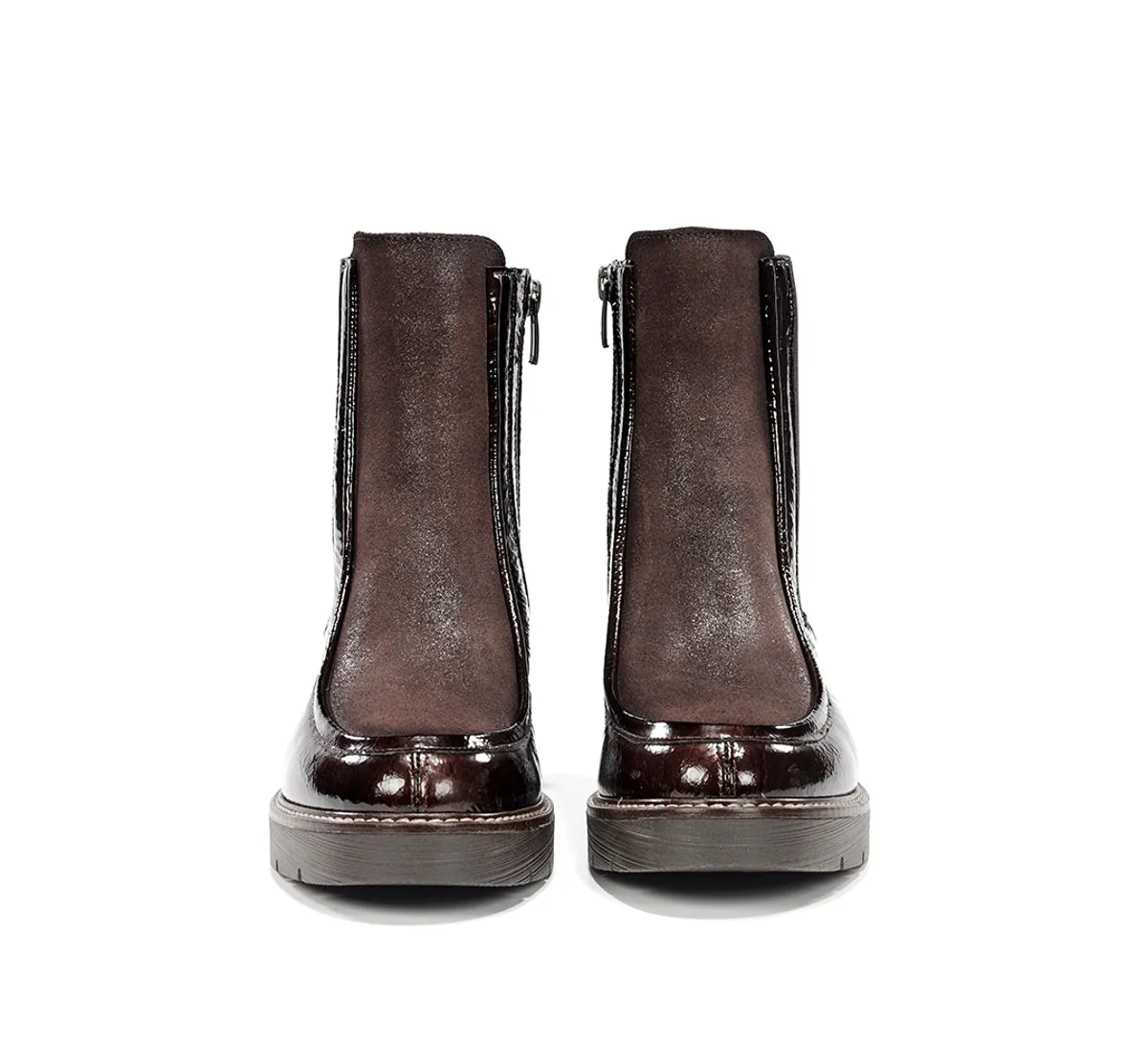 Dorking Africa D9789 stivaletto donna marrone leggero