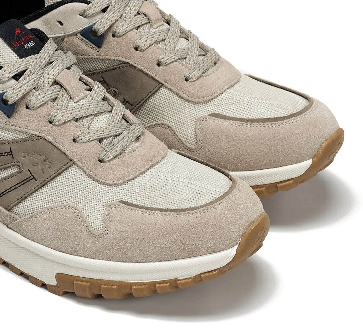 Fluchos Arion F2011 sneaker uomo taupe comfort
