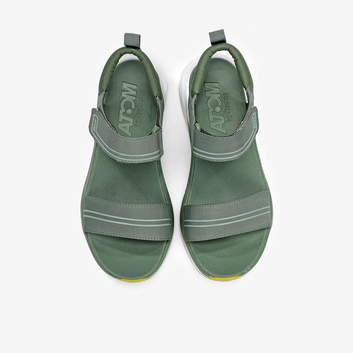 Atom Fusion AT169 sandali donna kaki velcro