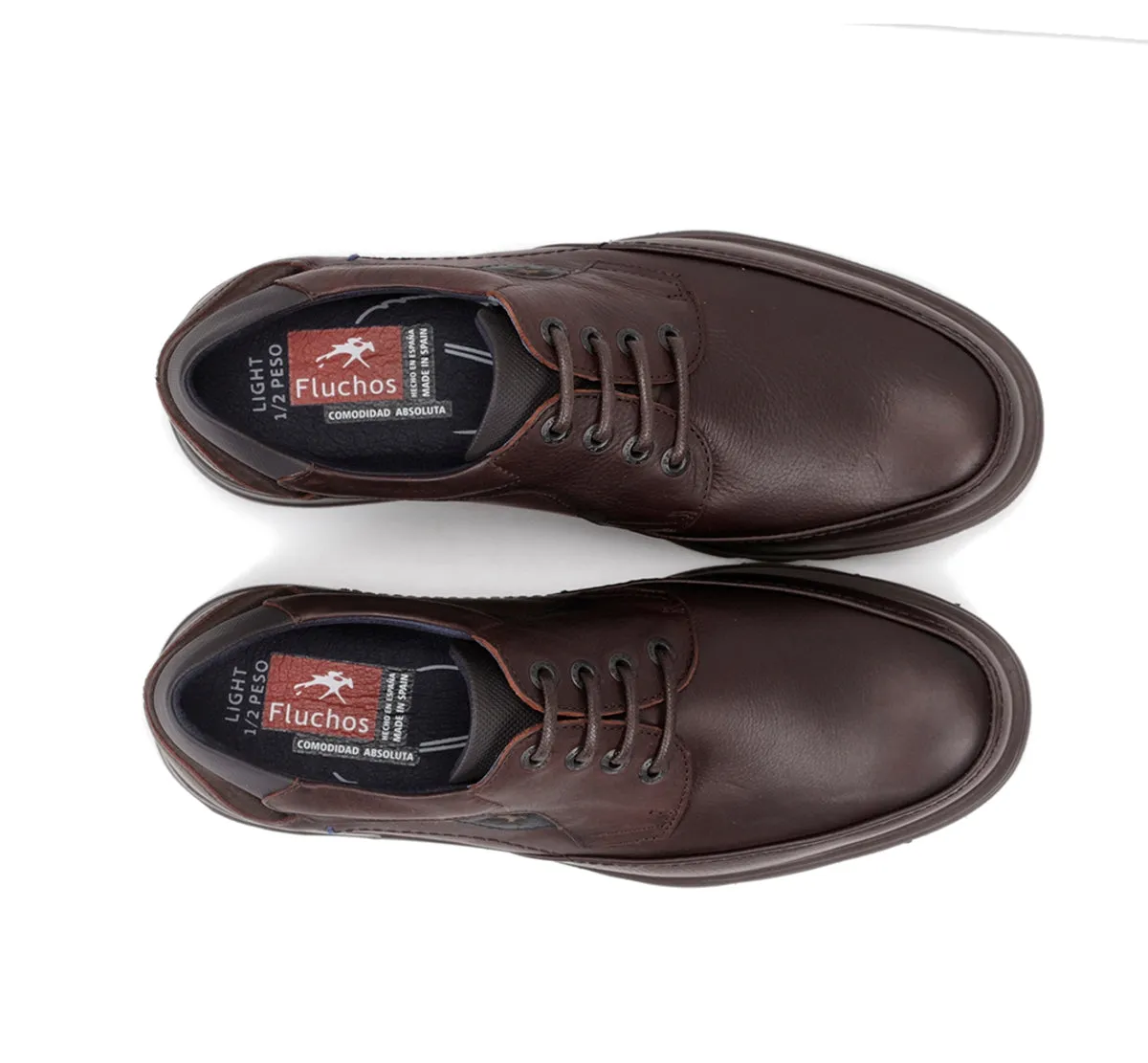 Fluchos Celtic F0248 scarpe uomo marroni classiche