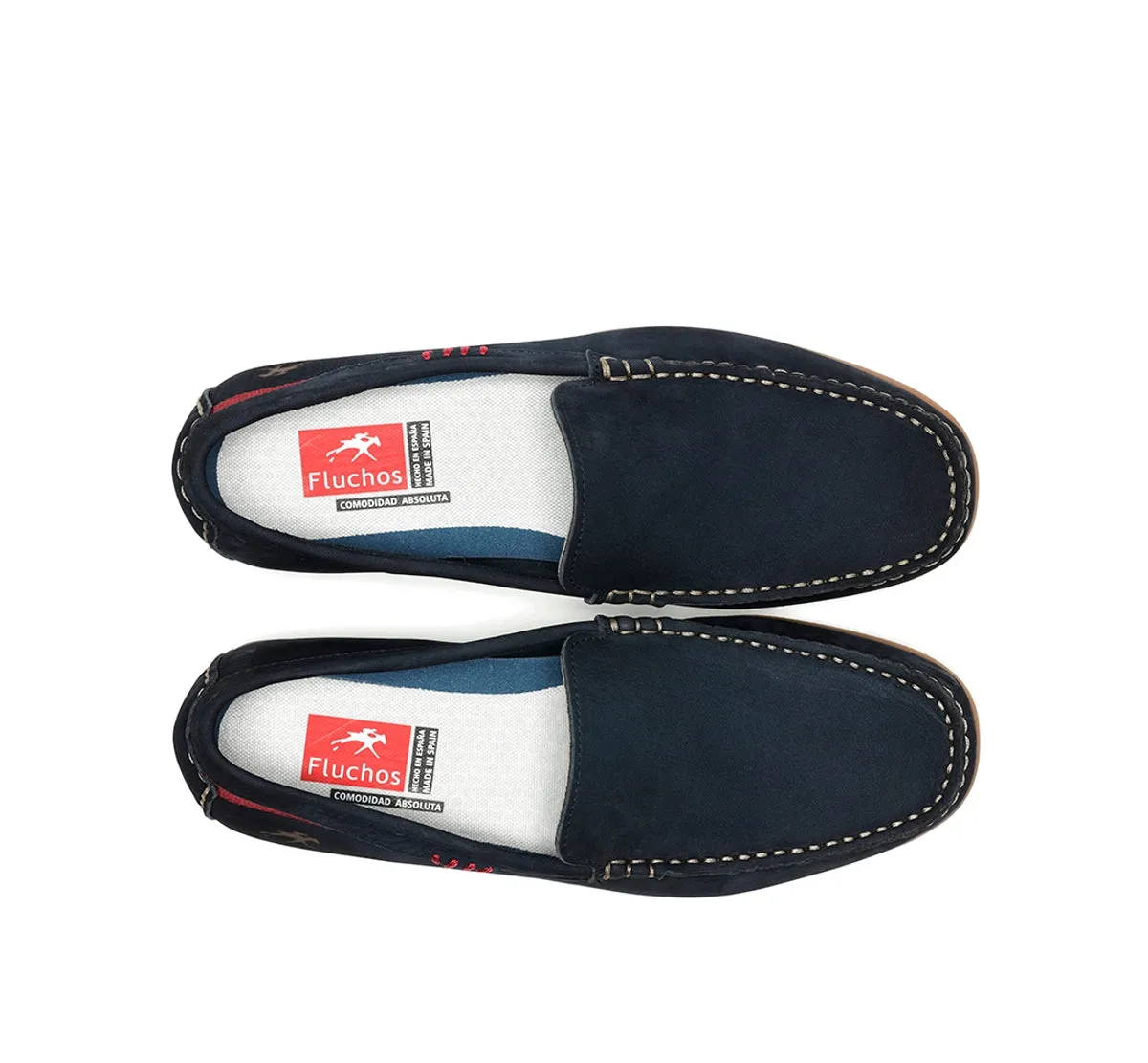 Fluchos Troy F1729 mocassini uomo blu