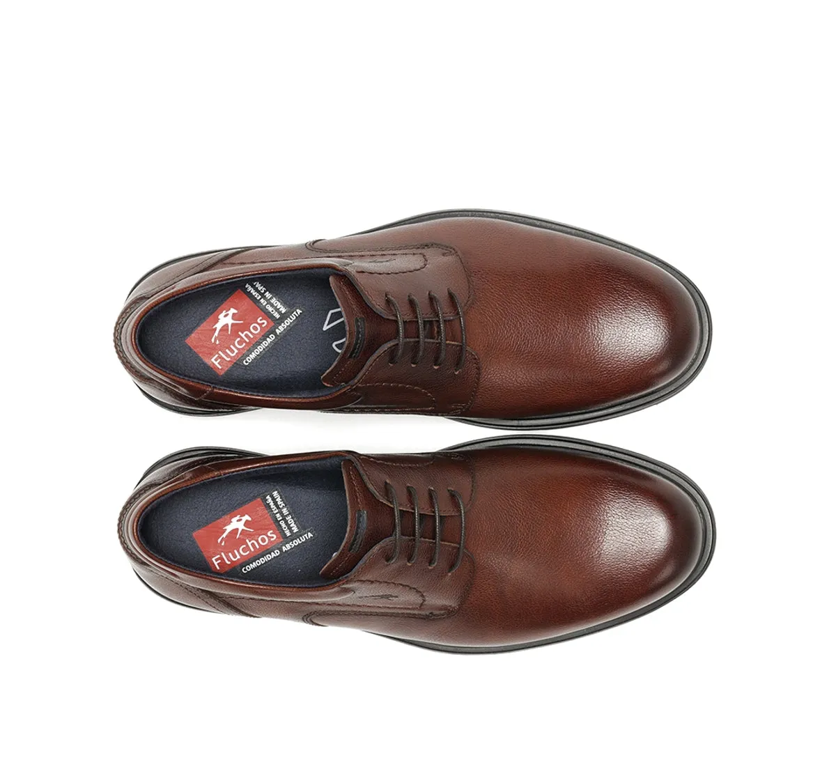 Fluchos Fredy F1604 scarpe uomo marroni pelle