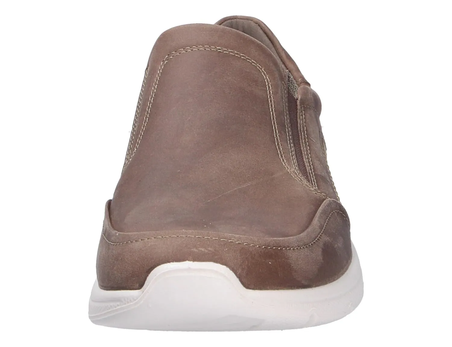 Ecco Irving slip-on uomo 40 EU marrone noce moscata pelle