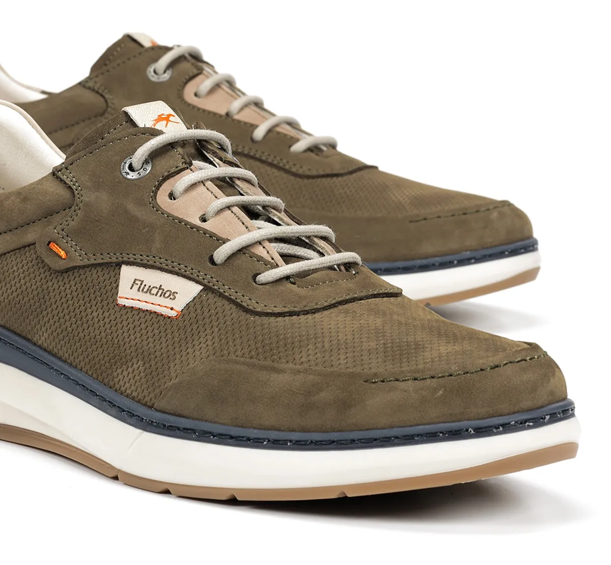 Fluchos Jeff F2210 scarpe uomo verdi casual