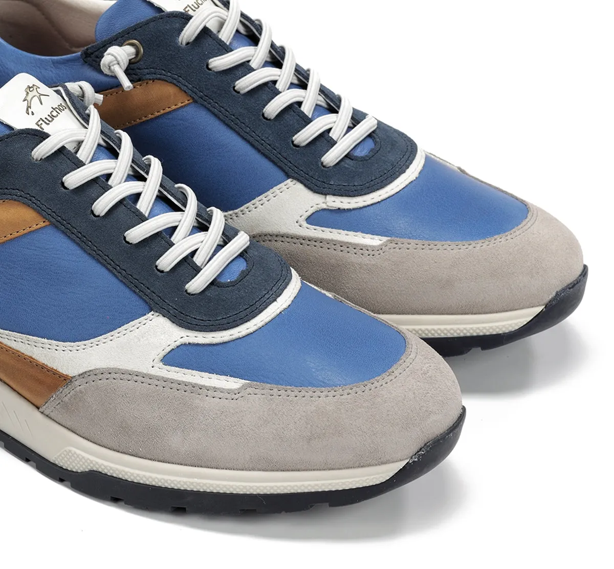 Fluchos Louis F2192 Sneakers Uomo Blu in Pelle
