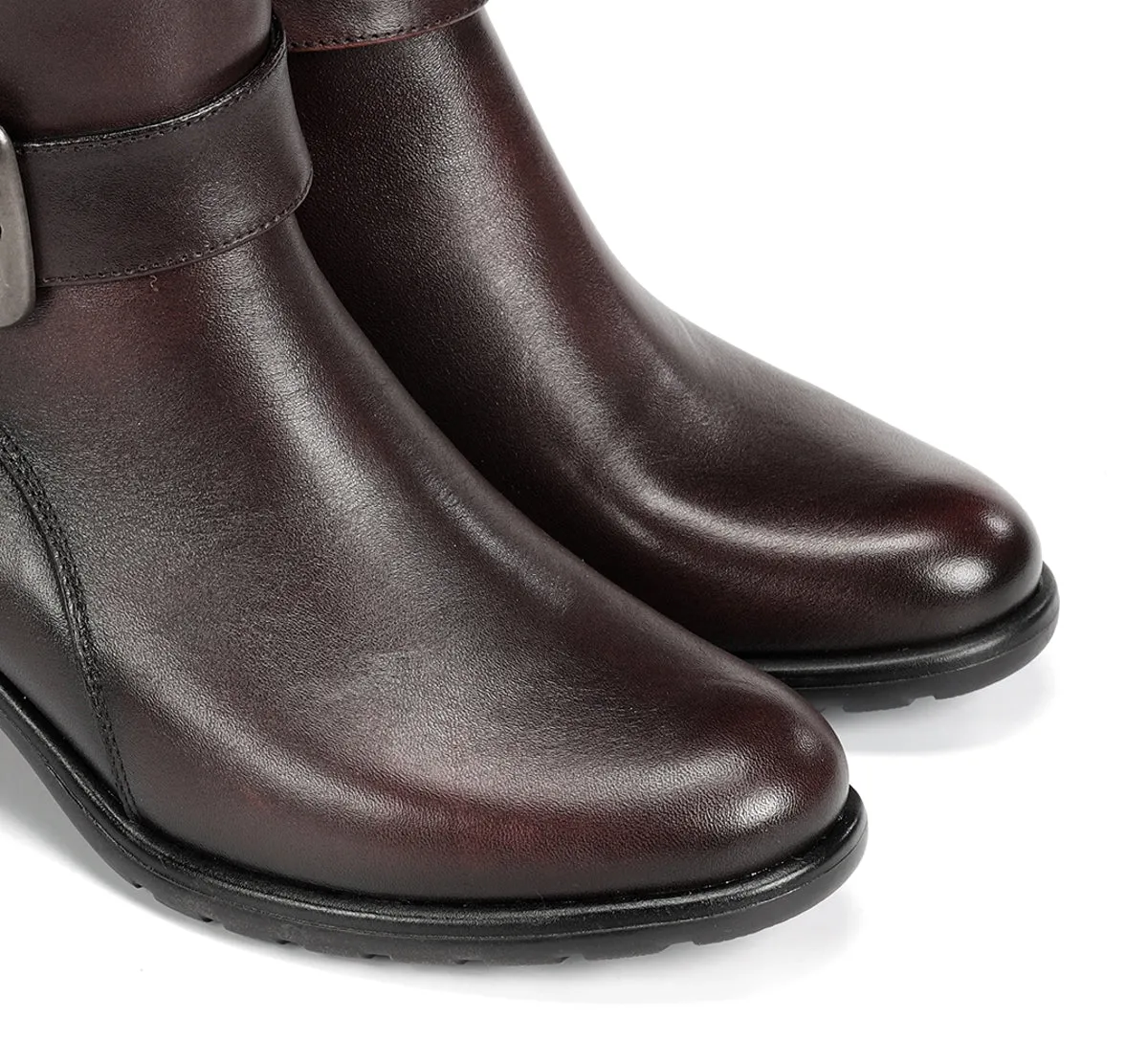 Fluchos Galit F2315 tronchetti donna bordeaux tacco