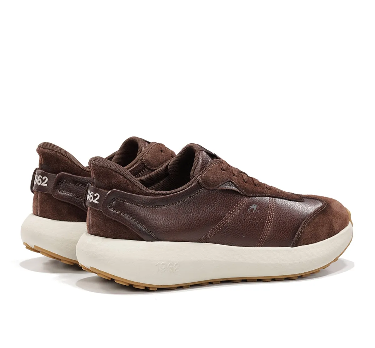 Fluchos Clay F2557 sneakers marroni uomo in pelle