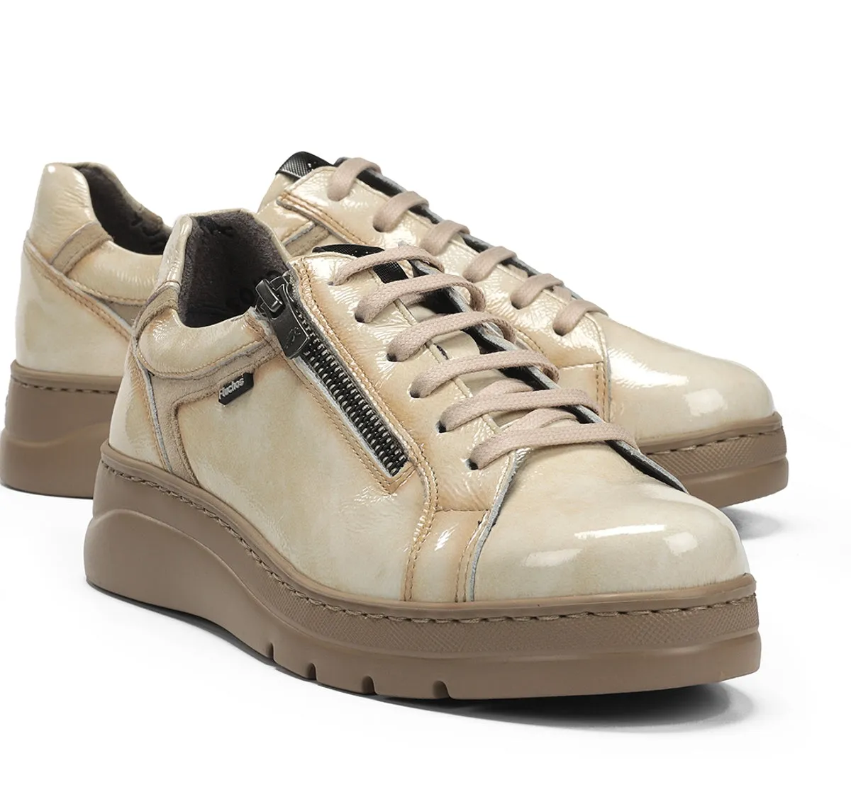 Fluchos Pompas F1666 sneakers donna taupe light