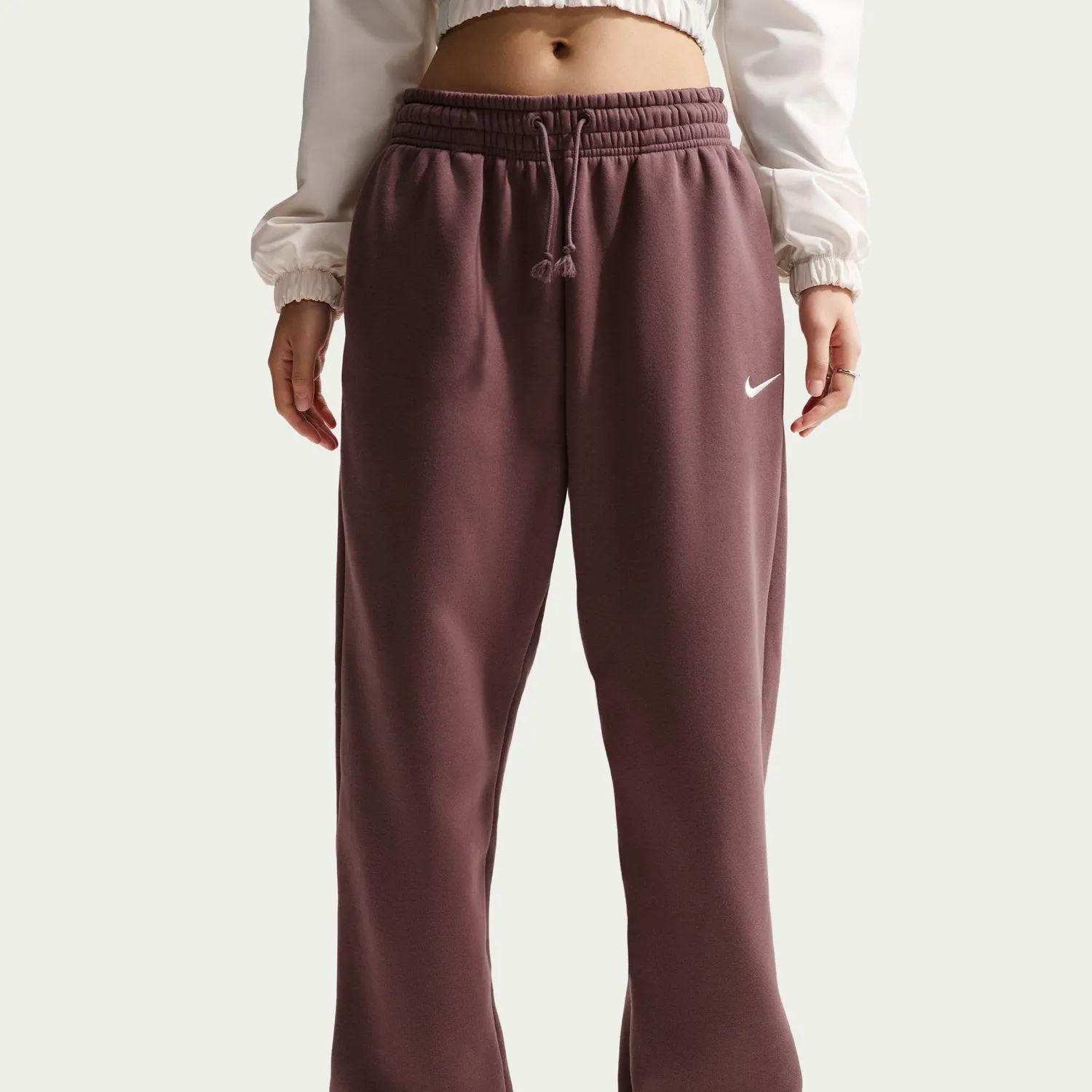 Nike Sportswear Phoenix Fleece pantaloni tuta donna oversize vita alta