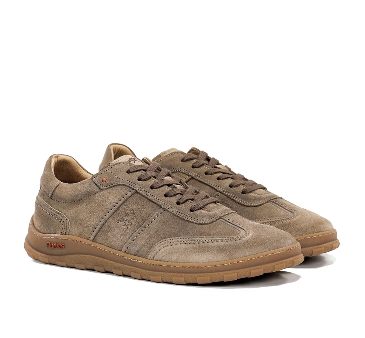 Fluchos Jerry F2502 sneakers uomo beige pianta larga