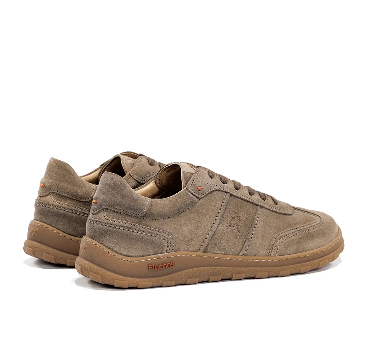 Fluchos Jerry F2502 sneakers uomo beige pianta larga
