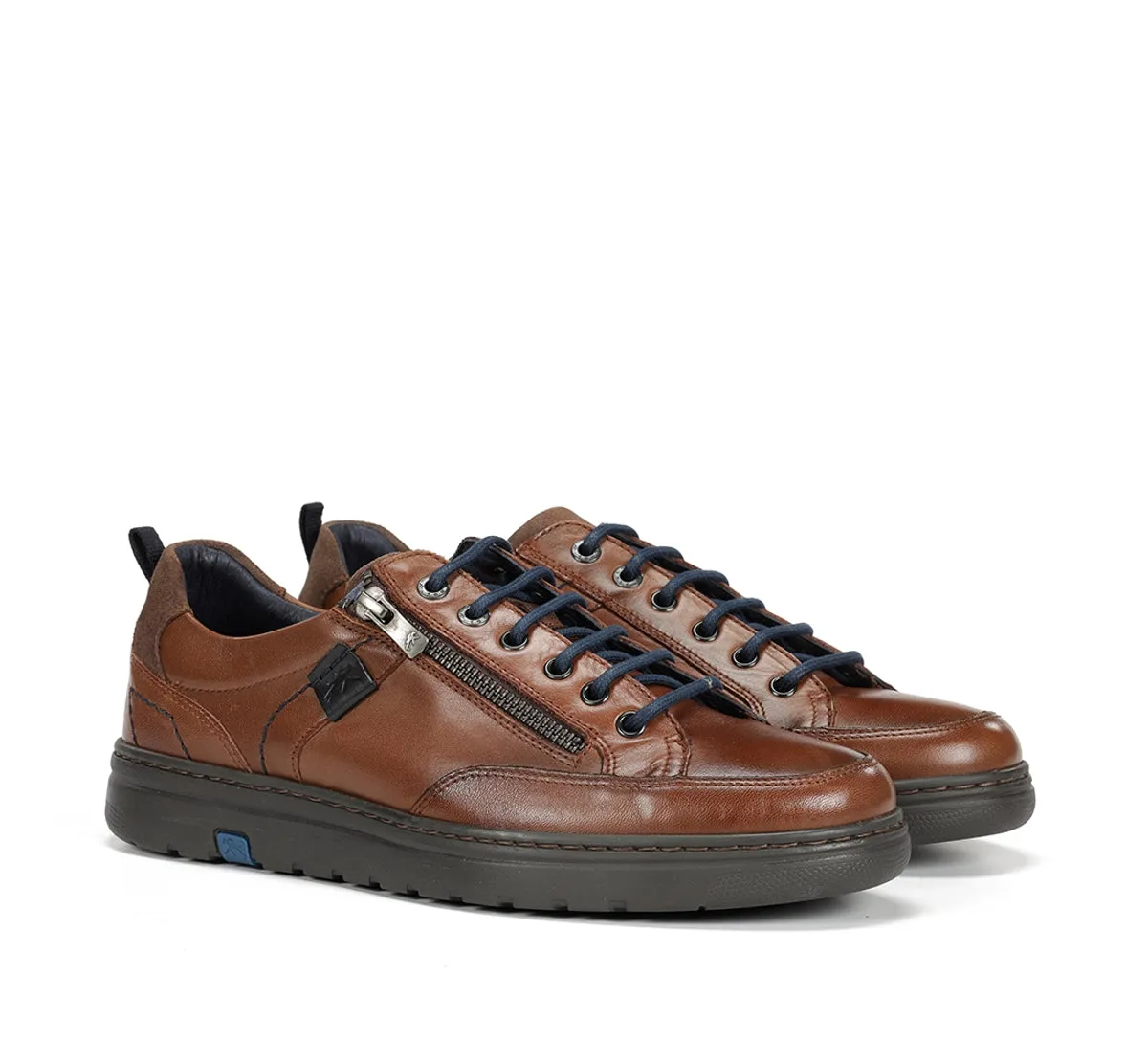 Fluchos Atlas F0298 sneakers uomo marroni pelle