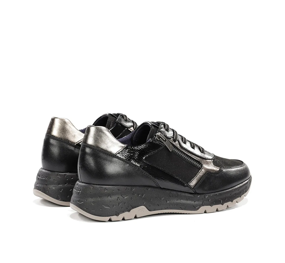 Fluchos Nexus F2308 sneakers donna nere pelle