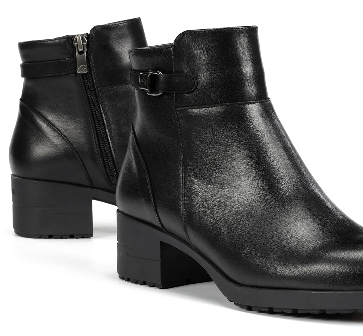 Fluchos Aliss F2240 stivaletto donna nero casual pelle