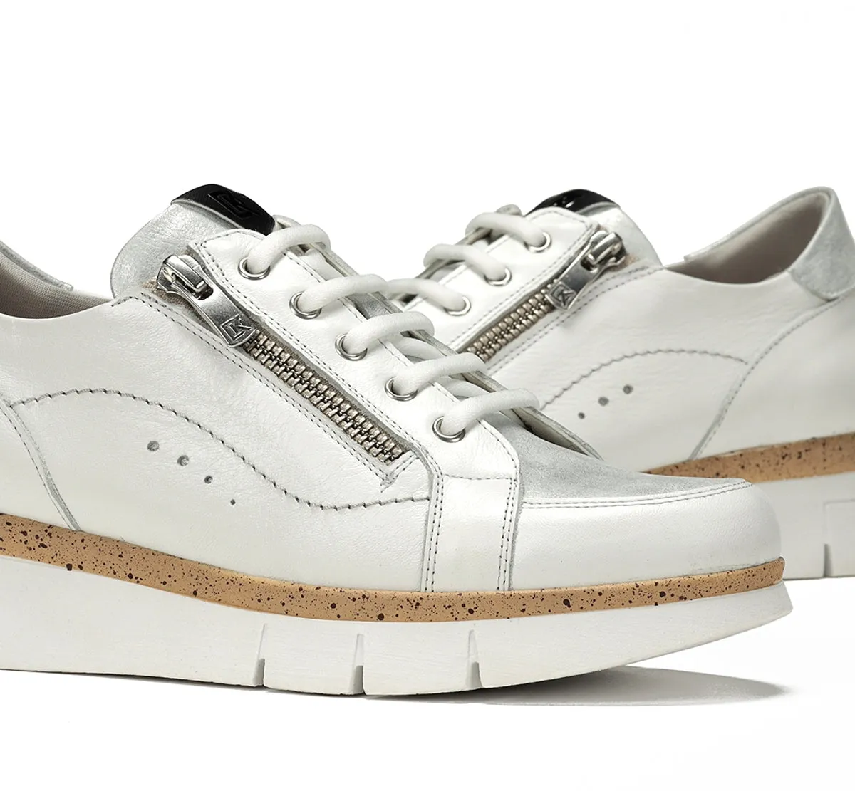Fluchos India D9301 sneakers donna bianche sportiva