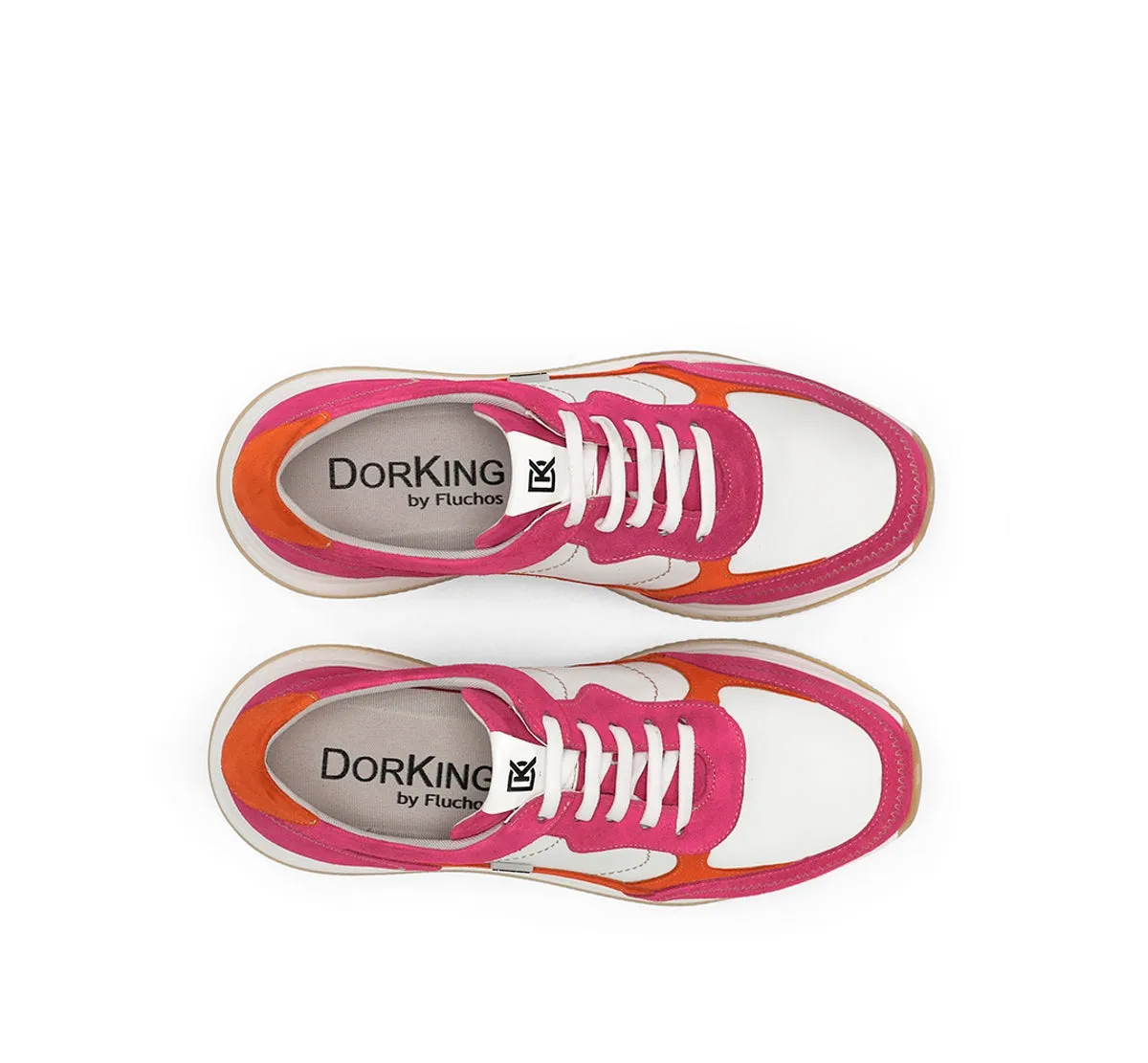 Fluchos Draz D9436 sneakers rosa platform donna