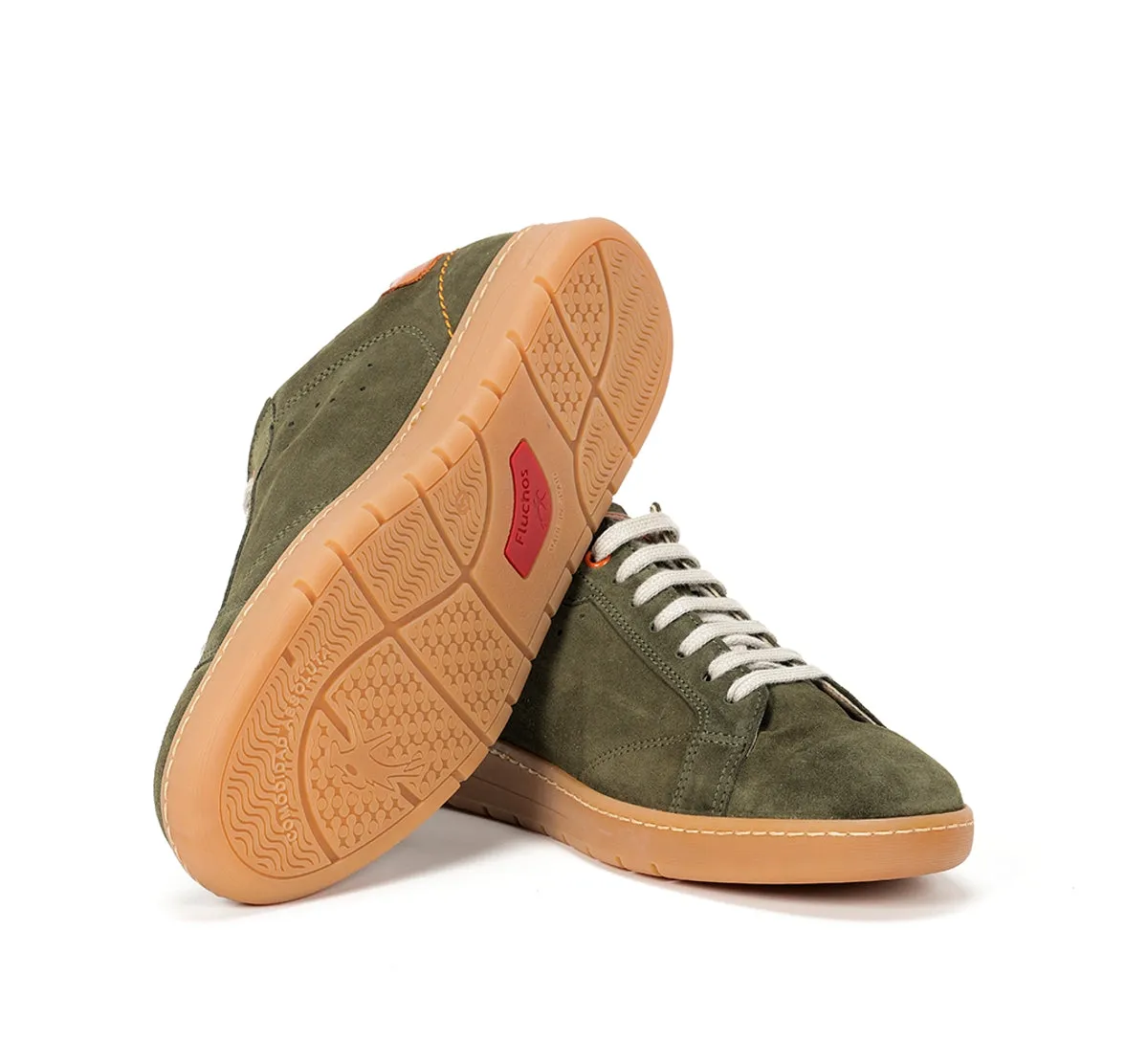 Fluchos Leo F1727 sneaker uomo verde leggera