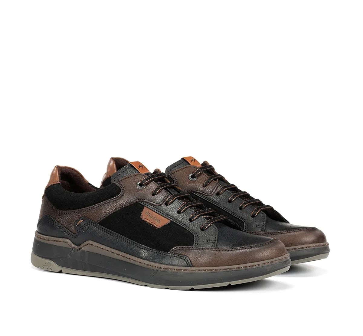 Fluchos Jeff F2279 sneakers uomo nero eleganti casual