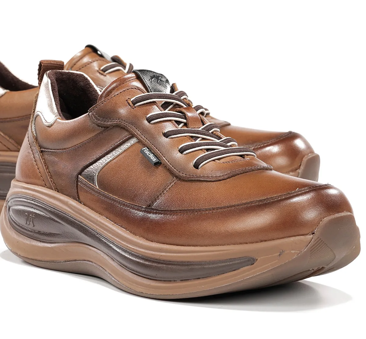 Fluchos Showstep F2579 sneakers donna marroni comfort