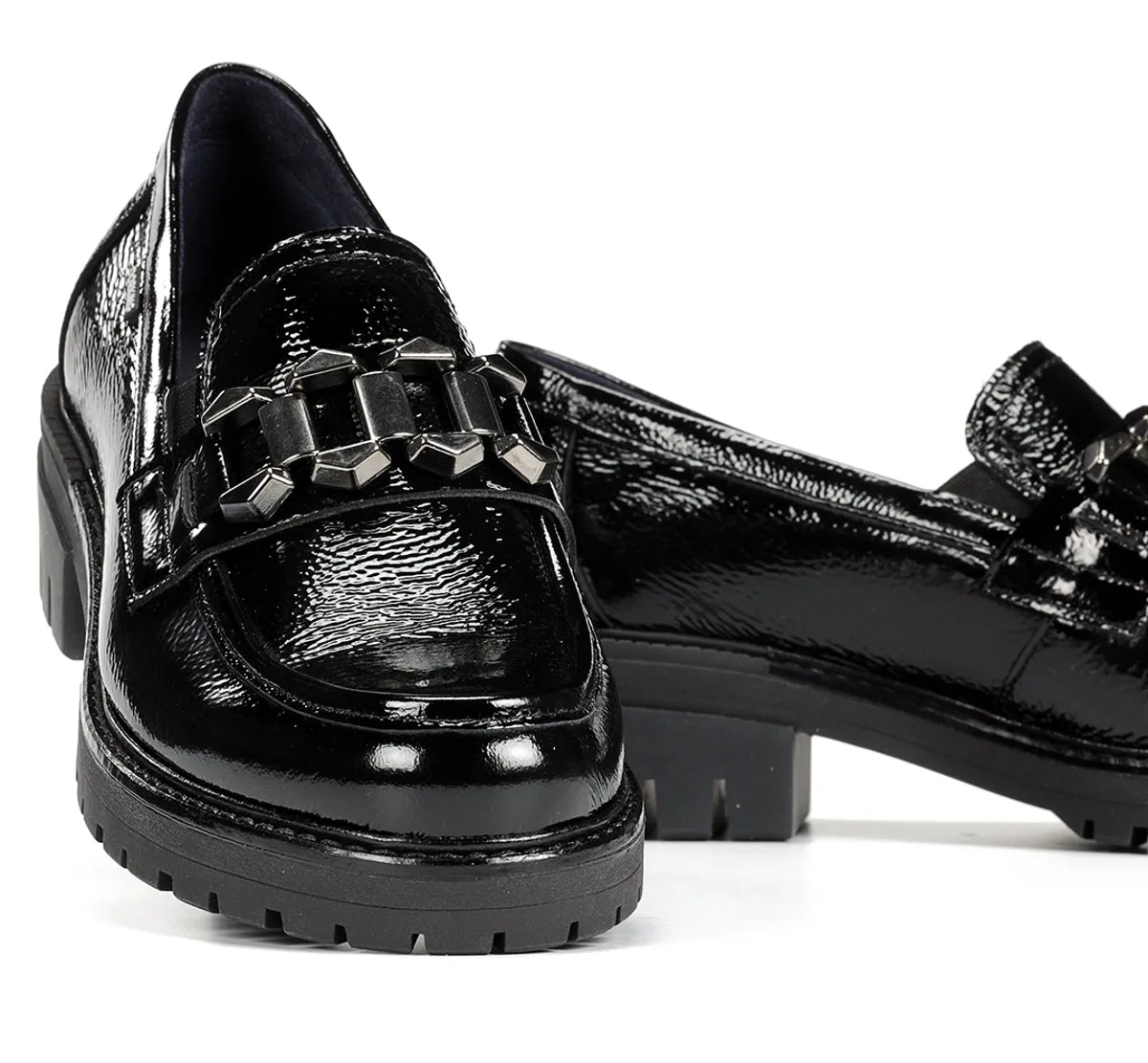 Dorking Cady D9578 Mocassino Donna Nero Track