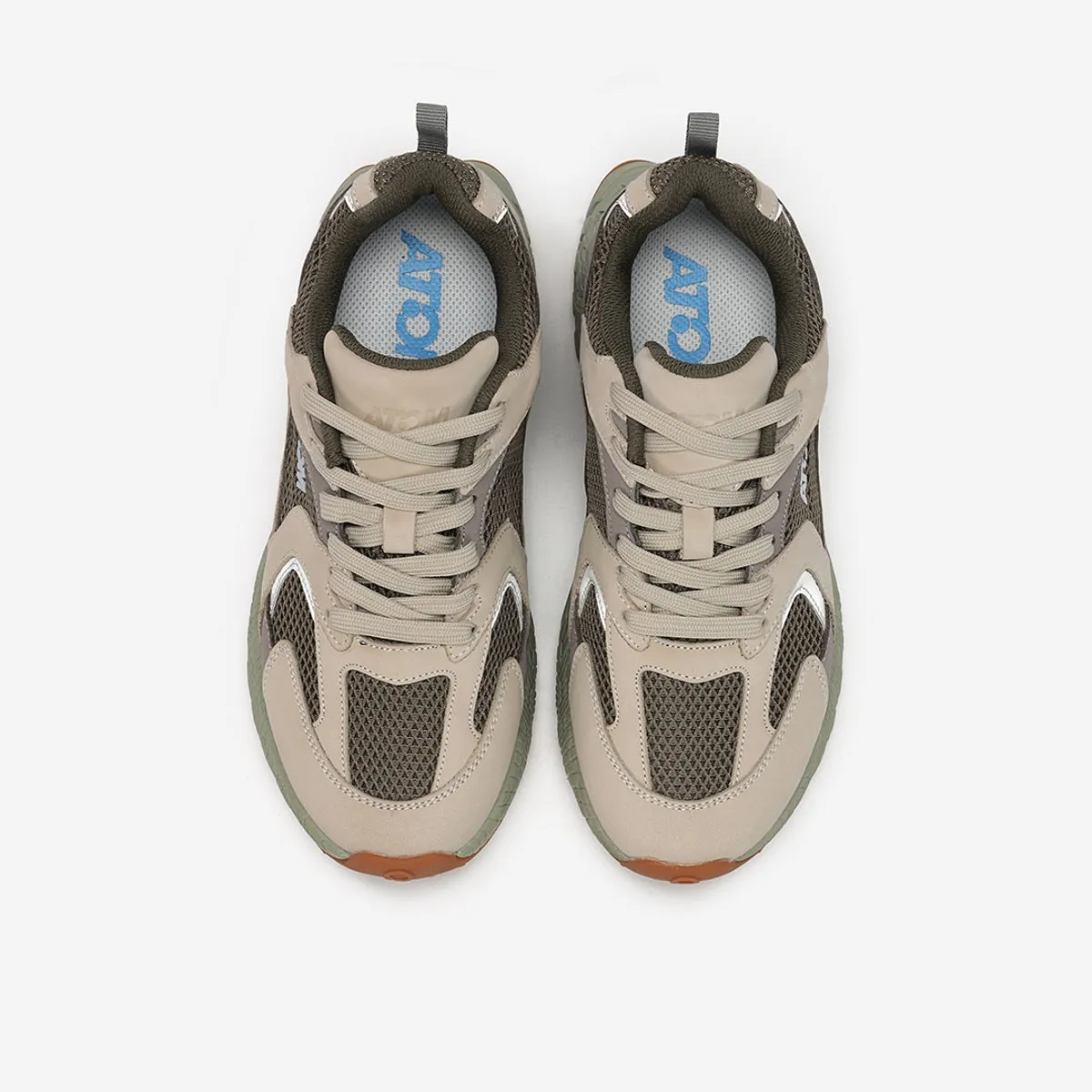 Atom Free Ride AT186 sneaker donna verde forest chunky