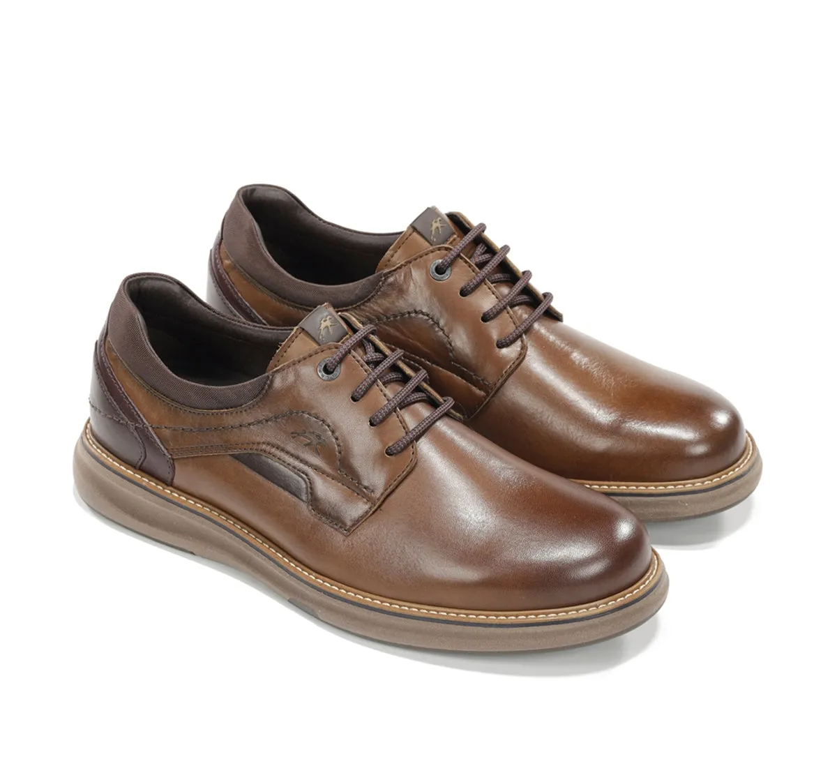 Fluchos Dalton F2507 Scarpa Stringata Marrone Uomo