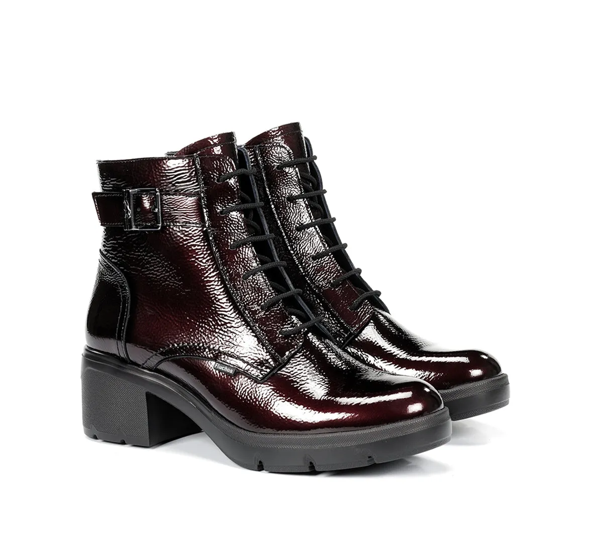 Fluchos Fugaz F2107 stivaletto donna bordeaux suola track