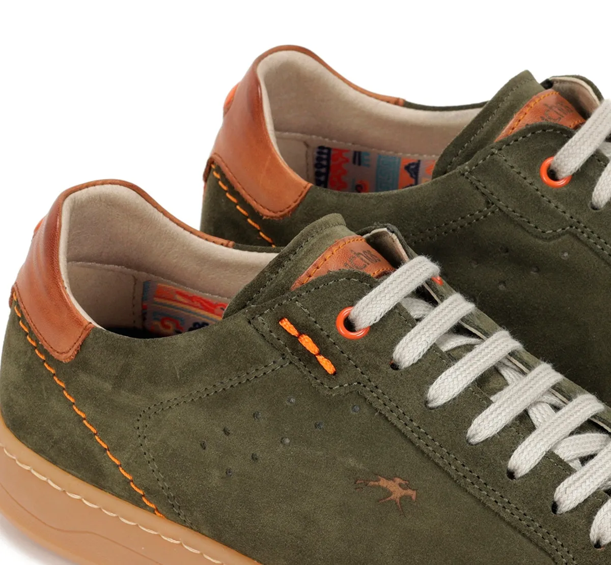 Fluchos Leo F1727 sneaker uomo verde leggera