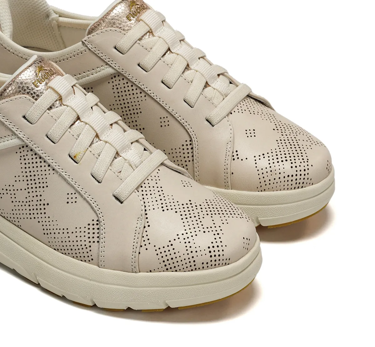 Fluchos First F2435 Sneakers Donna Bianche Pelle