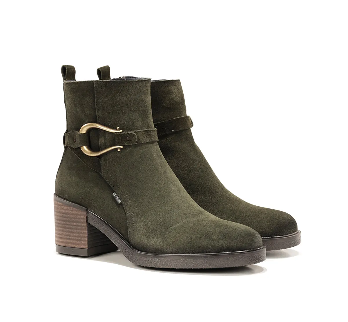 Fluchos Aroma D9754 stivaletto donna verde suola leggera