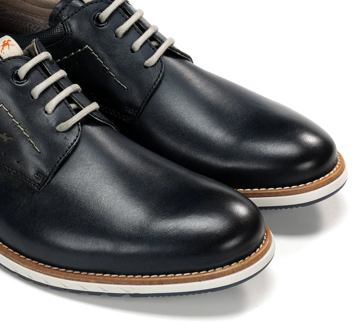 Fluchos Taylor F1978 scarpe uomo blu cuciture