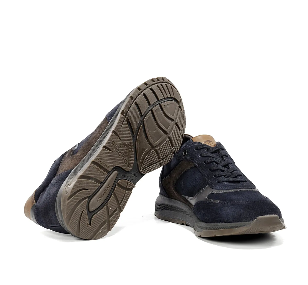Fluchos Karter F2531 sneakers uomo blu pianta larga