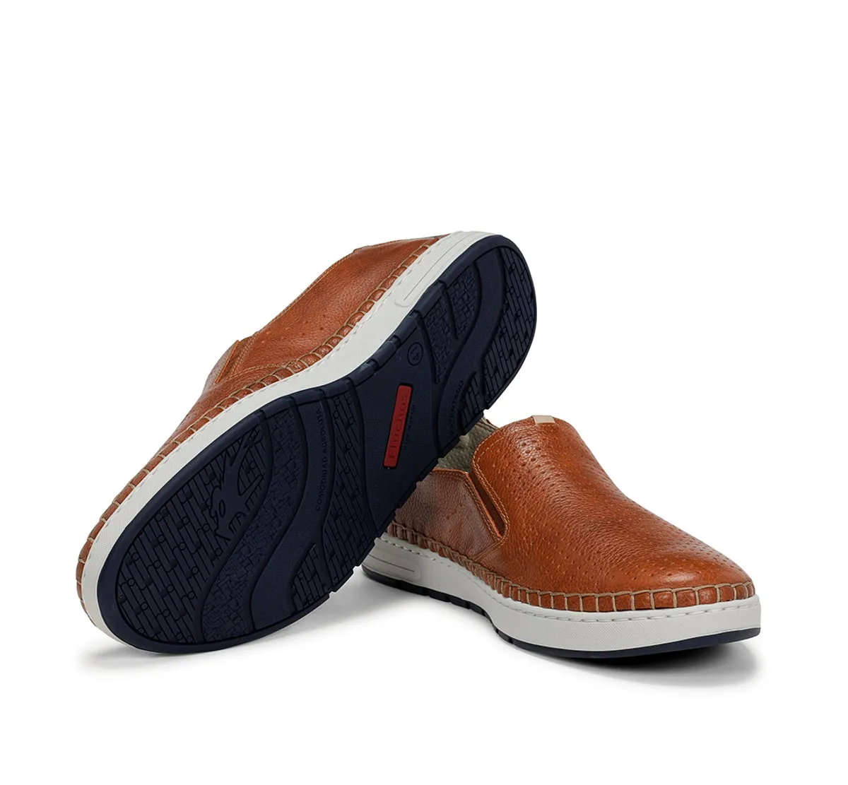 Fluchos Lester F1719 mocassini uomo marroni comfort