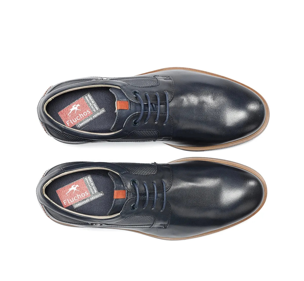 Fluchos Tristan F1744 scarpe uomo blu eleganti
