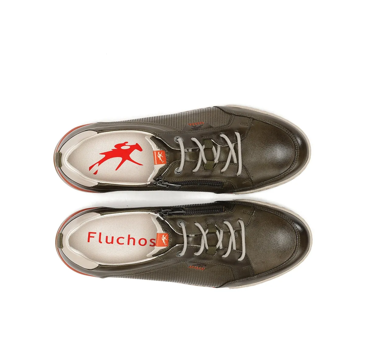 Fluchos Elder F2179 Sneakers Verdi Uomo Comode