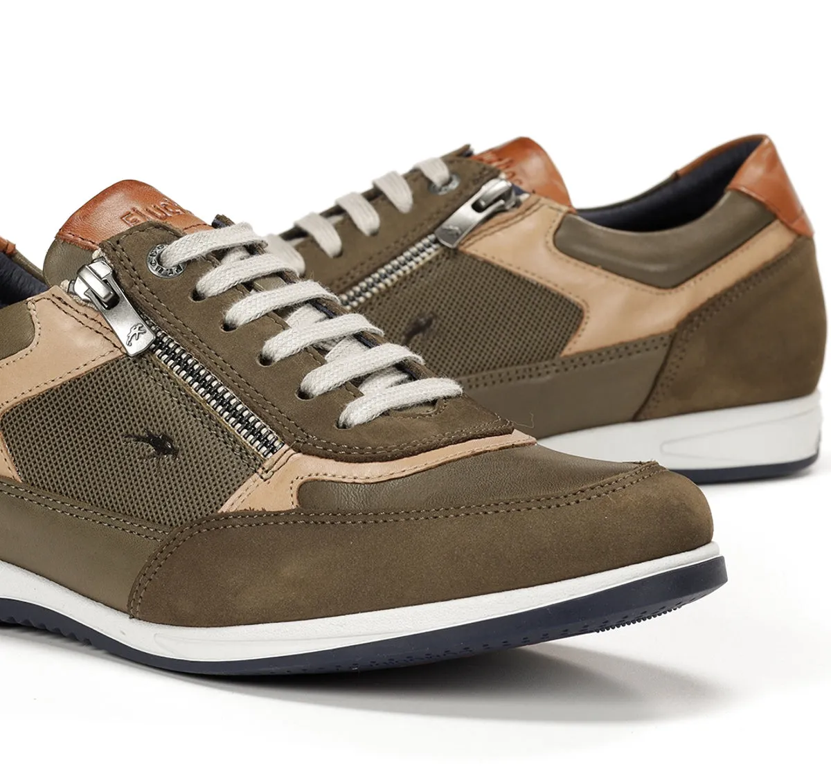 Fluchos Daniel F1288 sneakers marroni casual uomo