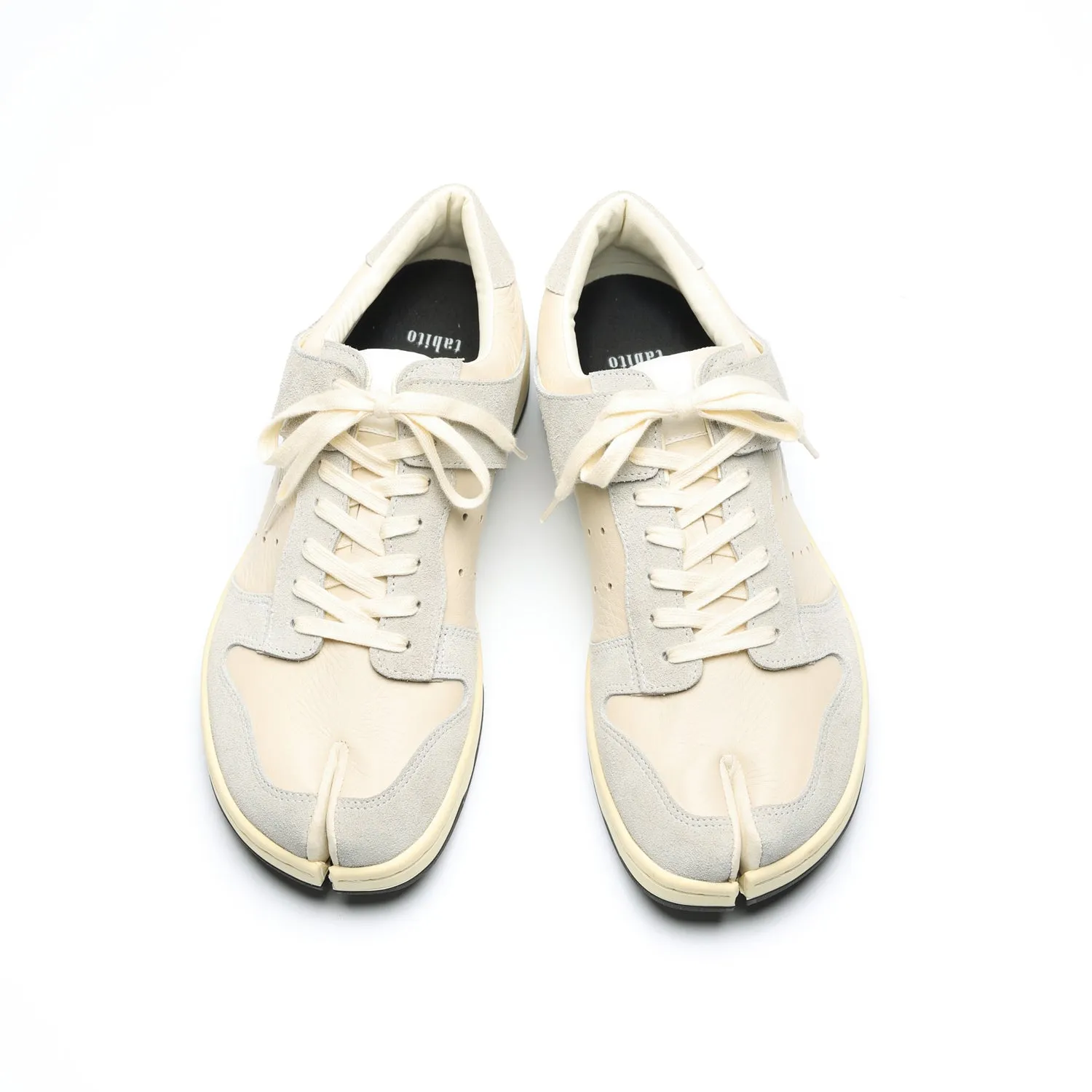 Tabito 16 Leap Trainer-Low sneakers tabi bianche 38 pelle