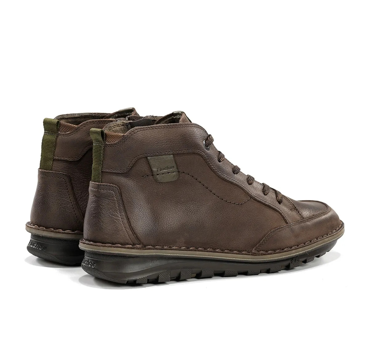 Fluchos Alvin F2261 polacchine uomo marroni nitrogen