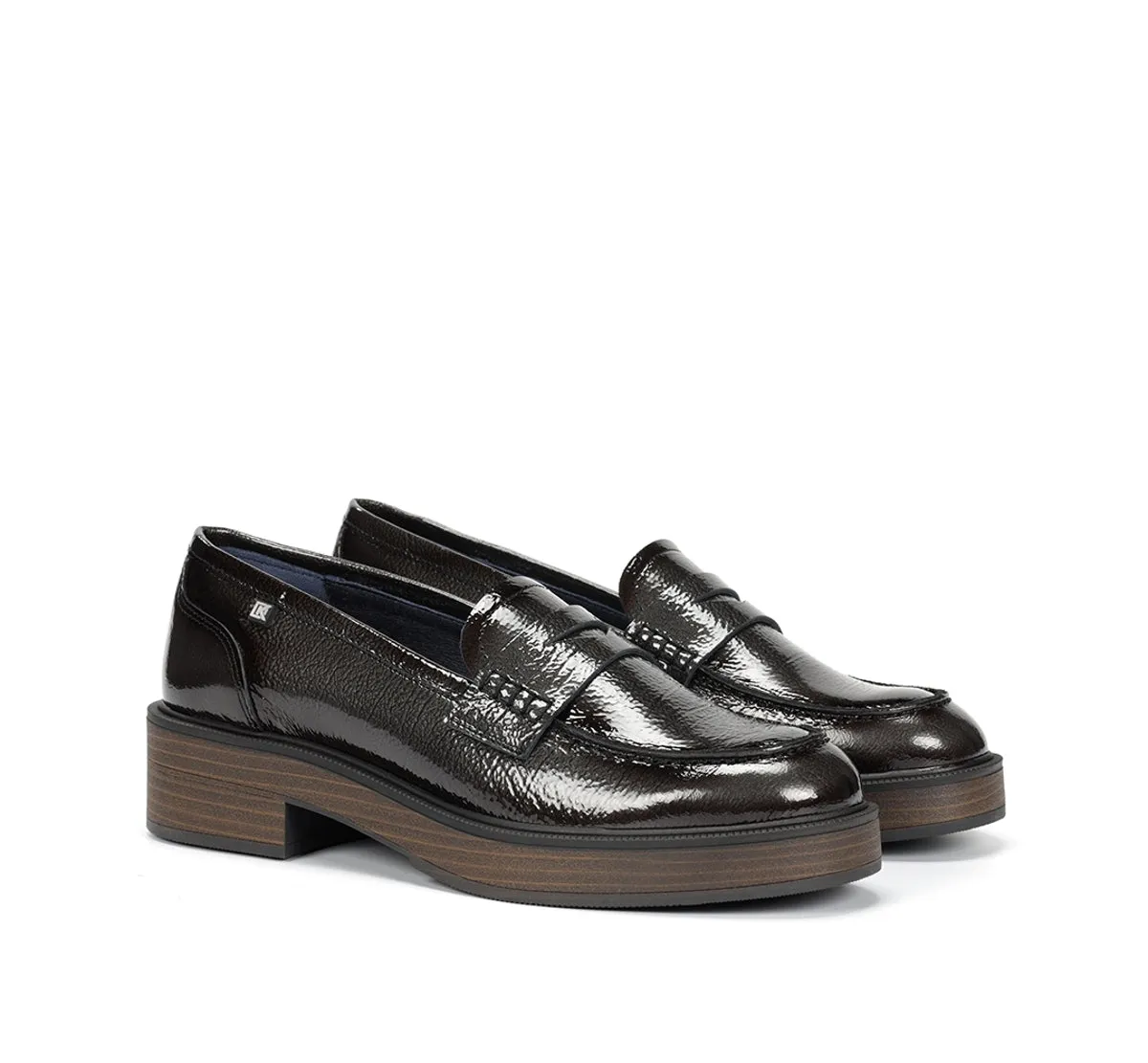 Fluchos Idaly D9380 Mocassini Donna Grigio Elegante