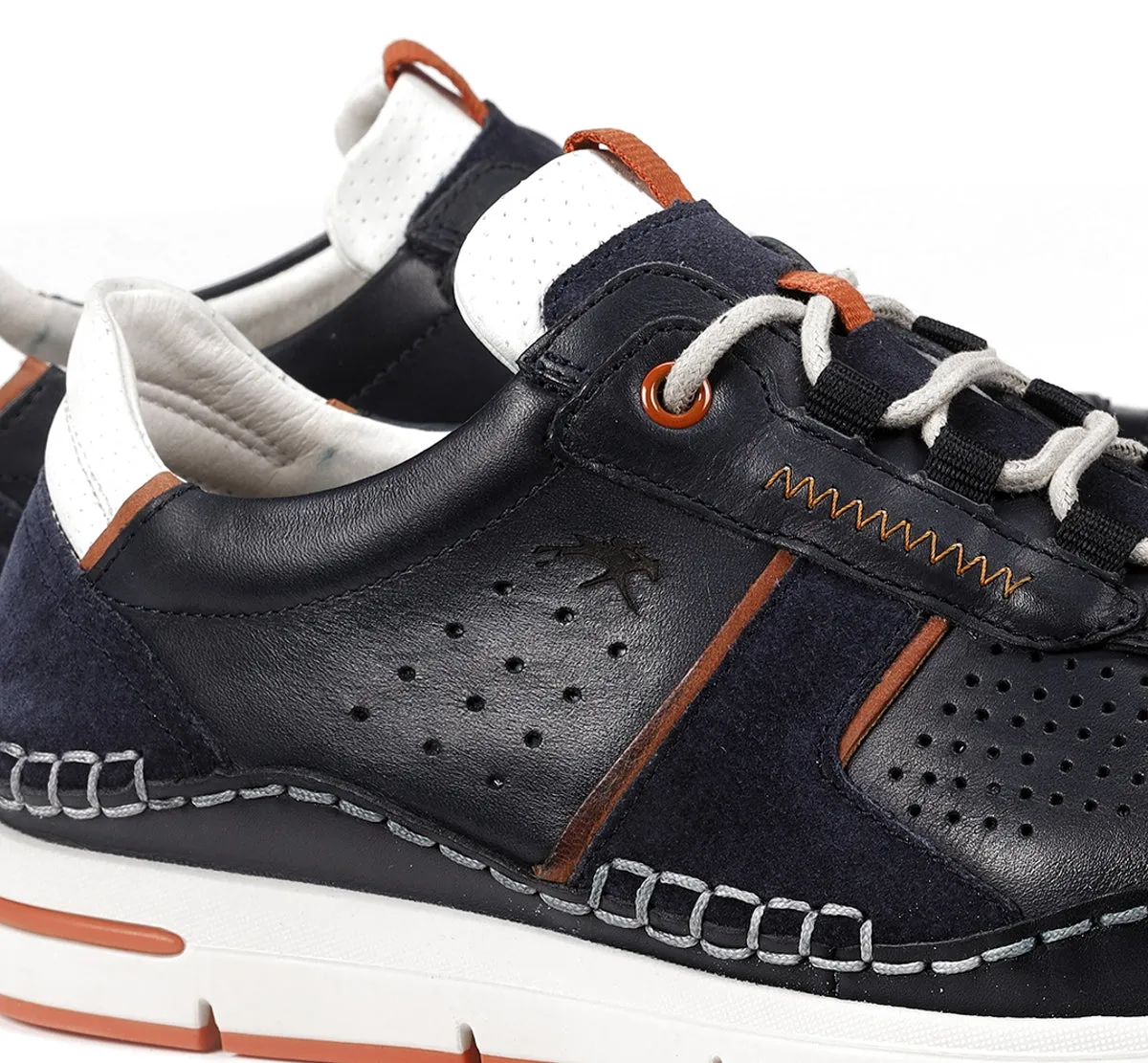 Fluchos Yannic F1442 sneakers uomo blu con lacci