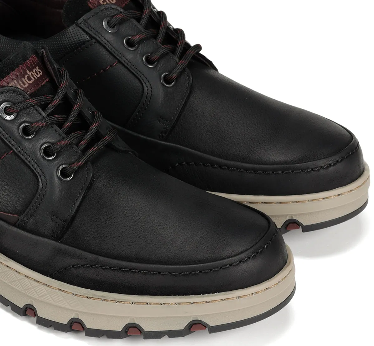 Fluchos Sigurd F1843 scarpe uomo nere ammortizzate