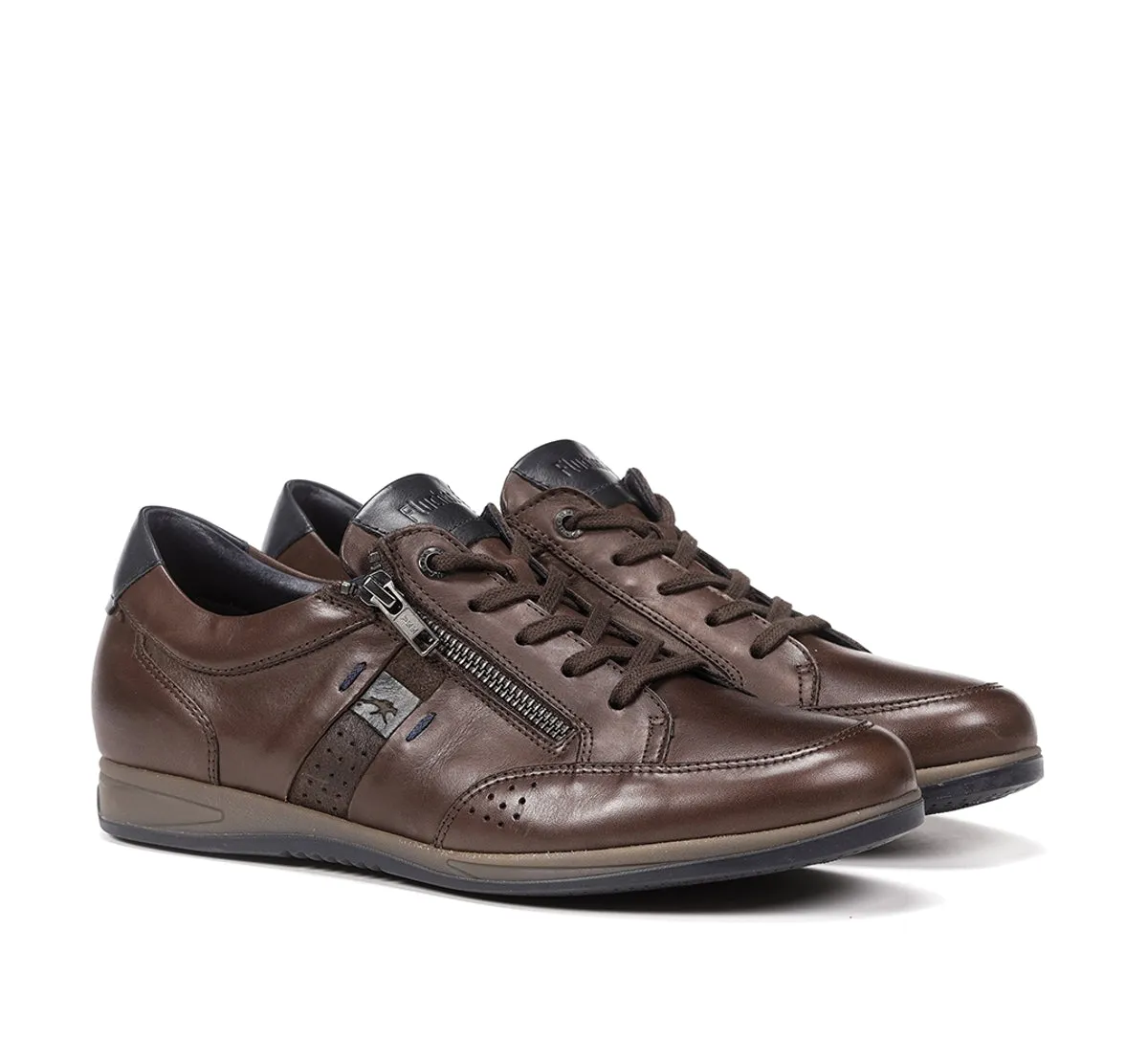 Fluchos Daniel F1280 scarpe uomo marroni casual