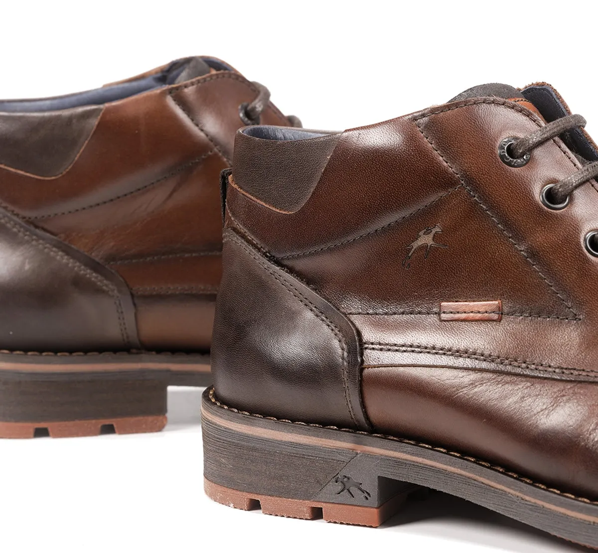 Fluchos Terry F1341 stivaletti uomo marrone casual
