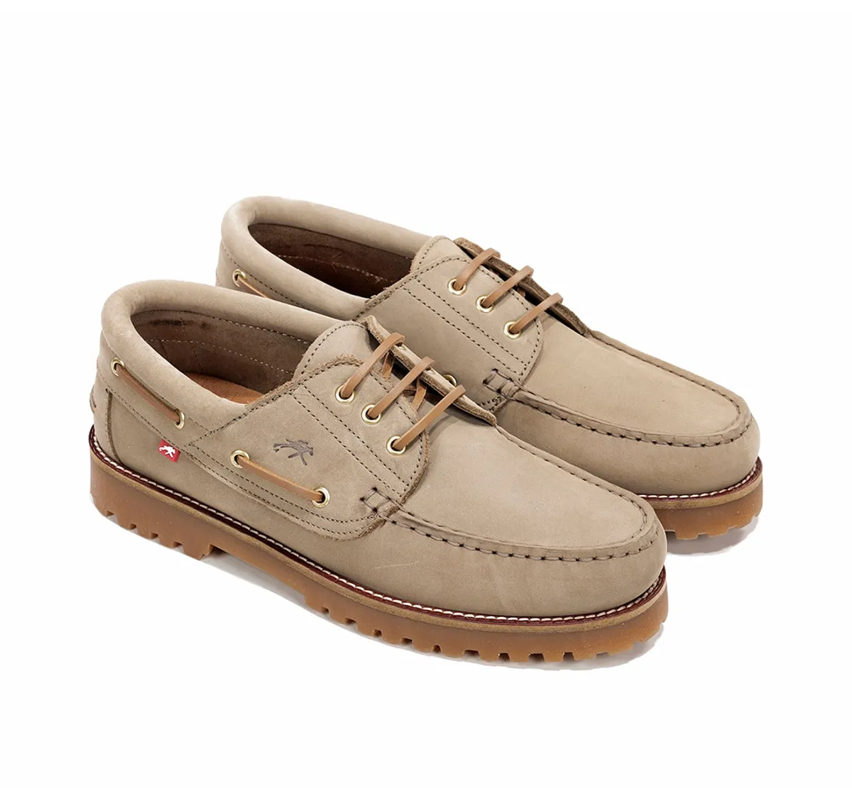 Fluchos Scott F0054 scarpa barca tortora