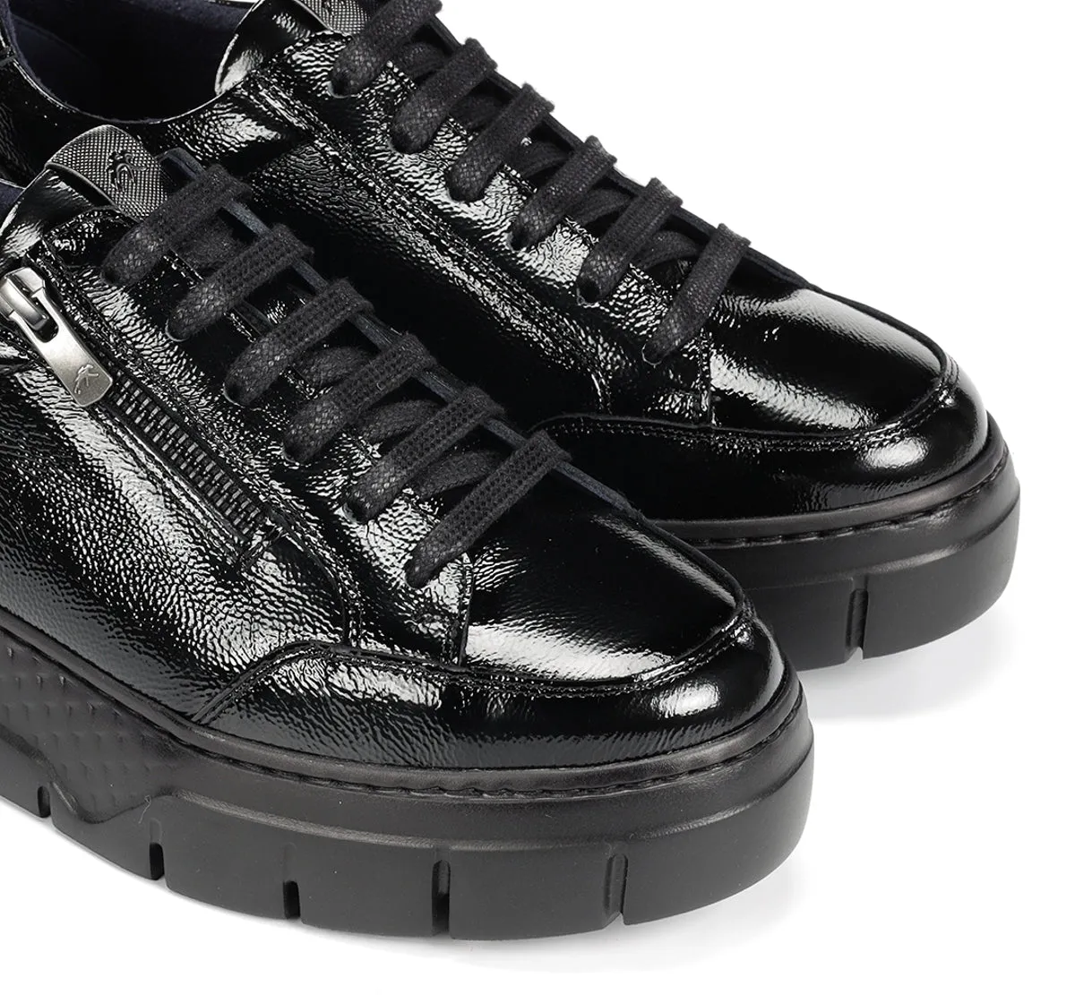 Fluchos Ilia F2306 sneakers donna nere con zeppa