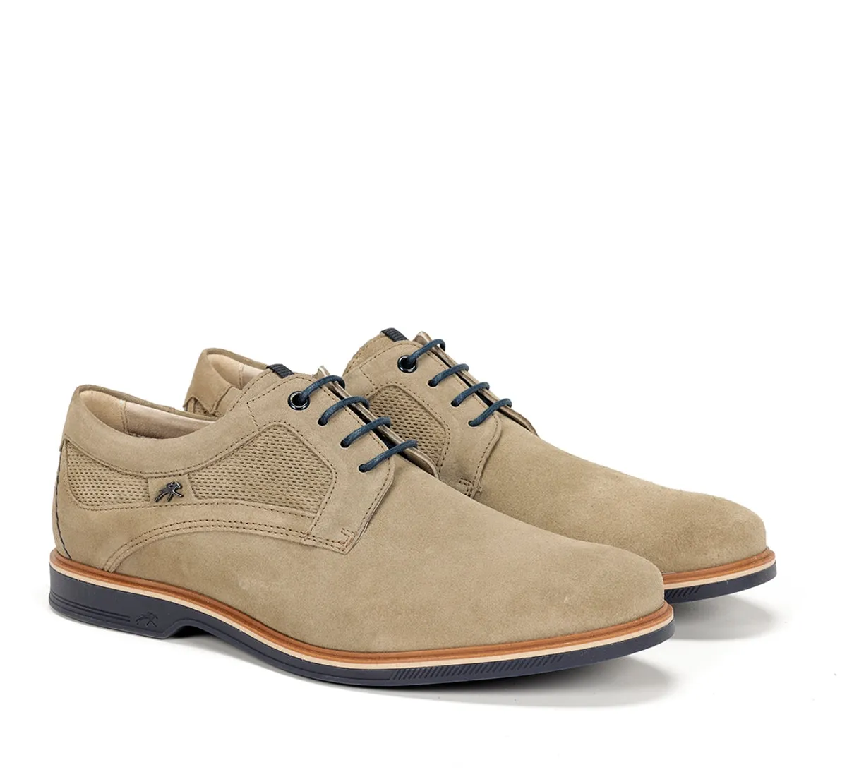 Fluchos Tristan F1744 scarpe uomo beige pianta larga