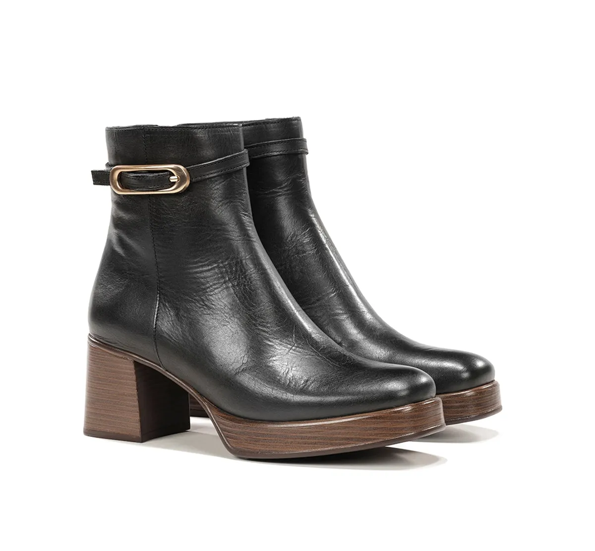 Dorking Cristel D9733 tronchetto nero donna tacco